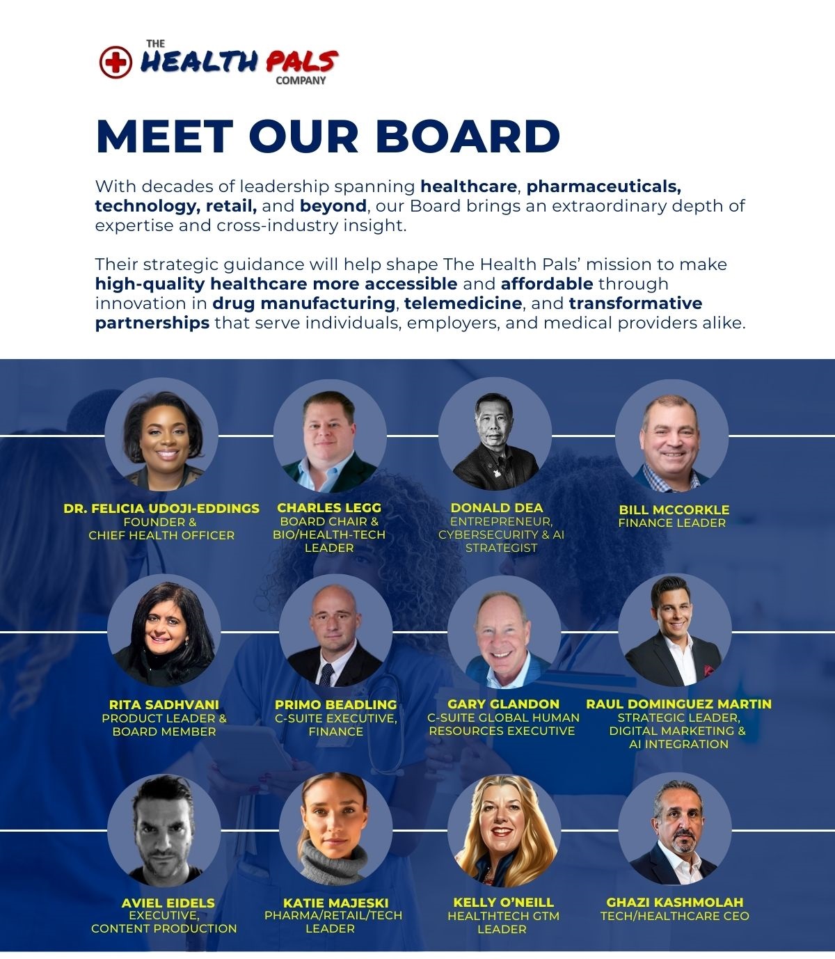 health pals company advisory board members 4.11.2025